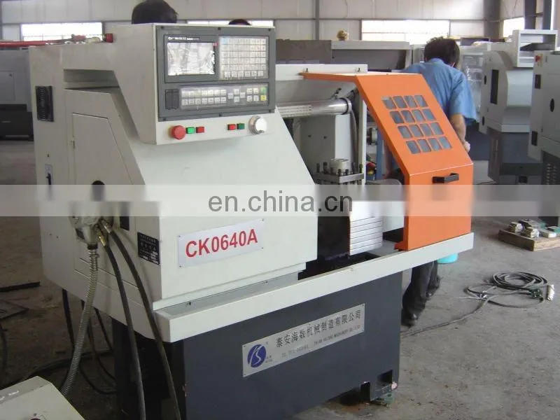 KND system CK0640 single spindle automatic lathe