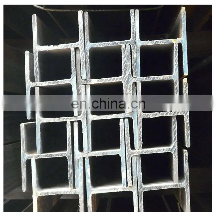 High quality Q235 Q235B Q345 Q345B SS400 hot rolled or welded light steel H and I beam price list per kg from Wuxi factory