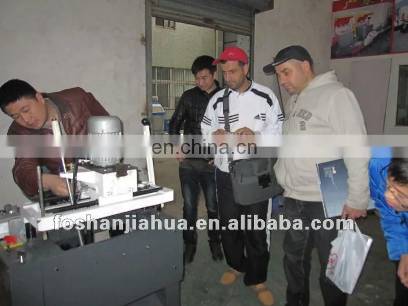 plastic window glazing bead saw / pvc windows and doors machine