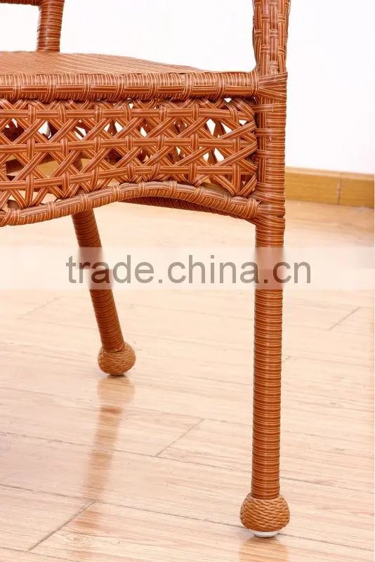 Contemporary rattan lounge suit for indoors and outdoors table with armchair ZG-16