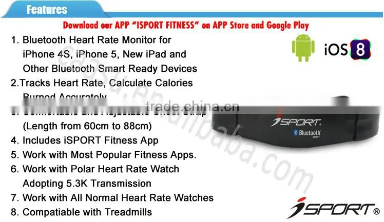 Sport Tracker Healthy Living Sport Heart Rate Monitor