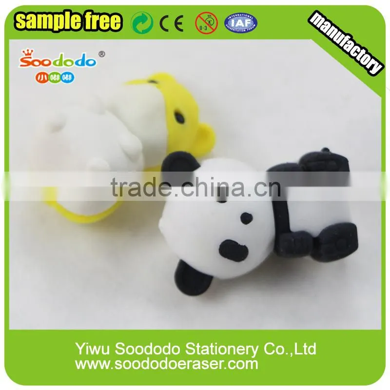 LION rubber animal eraser
