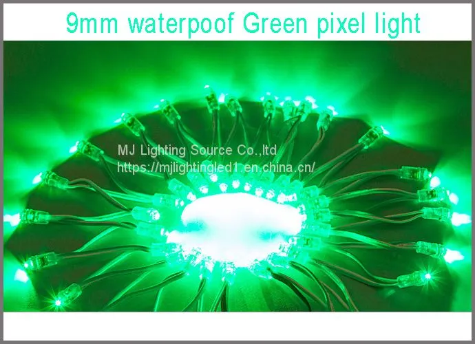 9mm led pixel Green 4