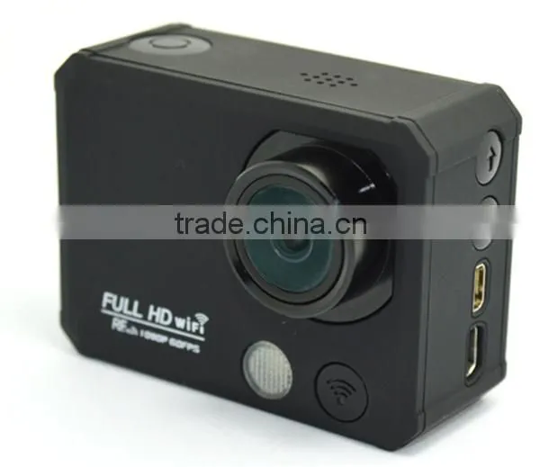 2.0inch 50M Waterproof RF Remote 2K WIFI Action Camera With 1920x1440@30FPS 1920x1080@60FPS 1280x720@120FPS