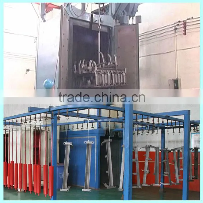 Baoding Huayun ISO standard belt conveyor parts with idler roller pulley bracket