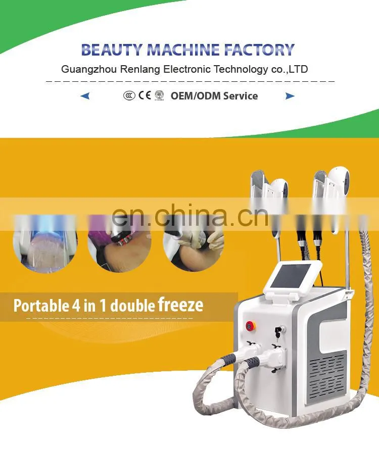 2022 portable double cryo slim 360 slimming machine cool fat freezing sculpting machine