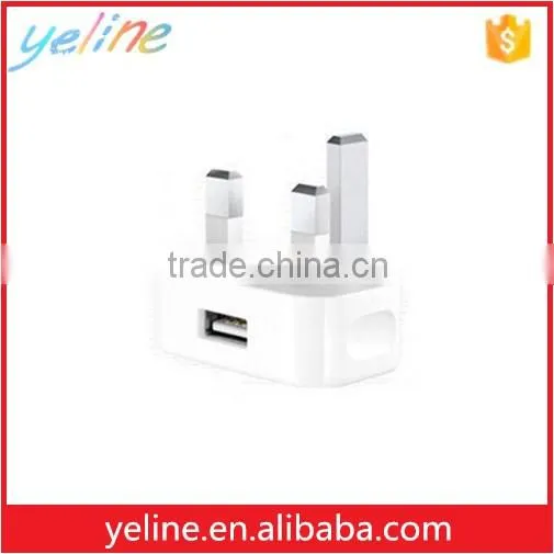 For ASUS 1A wall charger ,zenfone zoom 5V adapter , 2 laser 3 pin UK plug charger