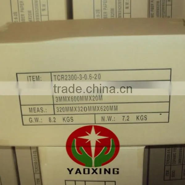 ceramic fiber paper molten metal sealing ceramic fiber paper sinter resistant insulating ceramic paper