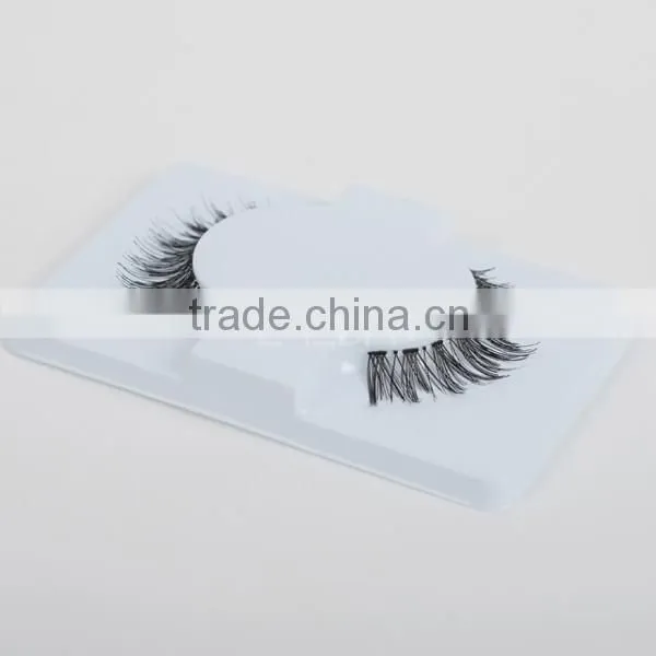 Private Label Faux Mink false eyelashes, Premium Black, 0.05mm chickness to 0.25mm thickness