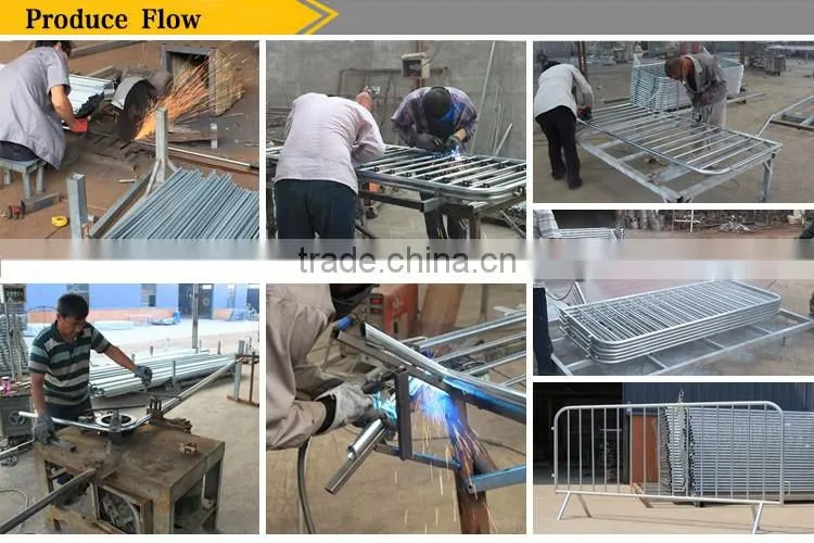 mobile barrier fence