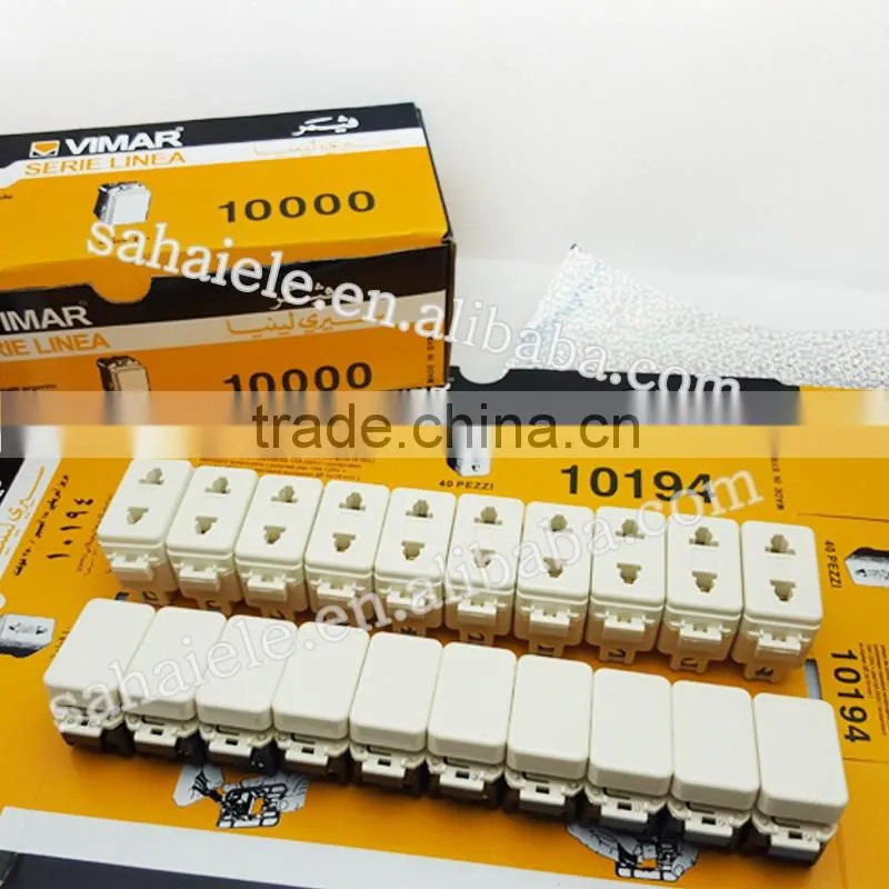 2016 High Quality Socket Part electric wall vimar switch socket 220v