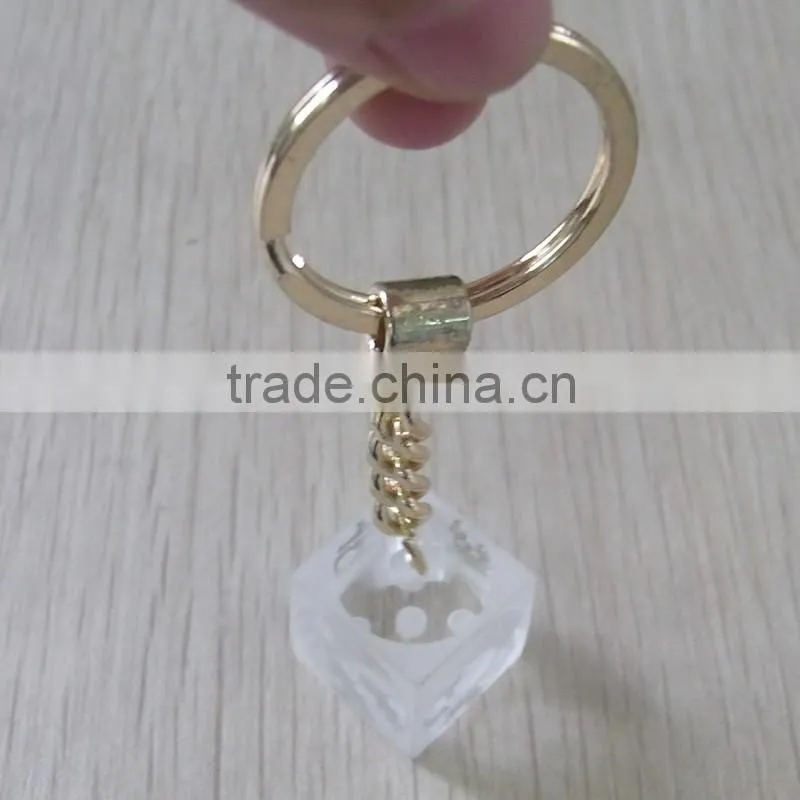 red keychain acrylic keyring custom gifts