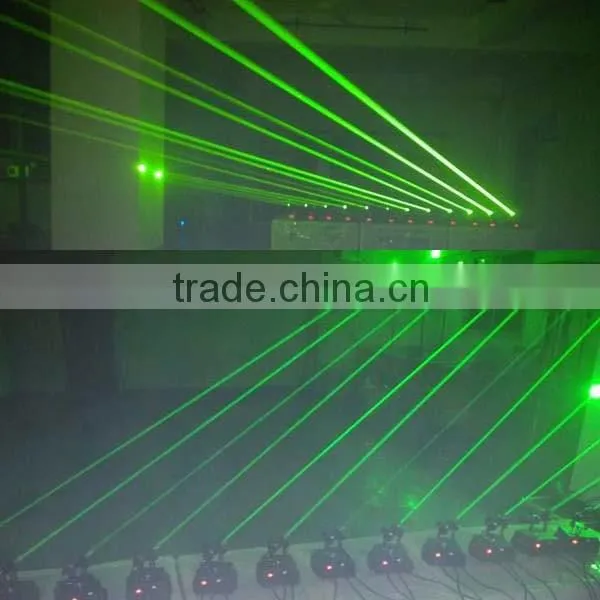 50mW green 300mW blue 200mW red single color laser 360 moving head light