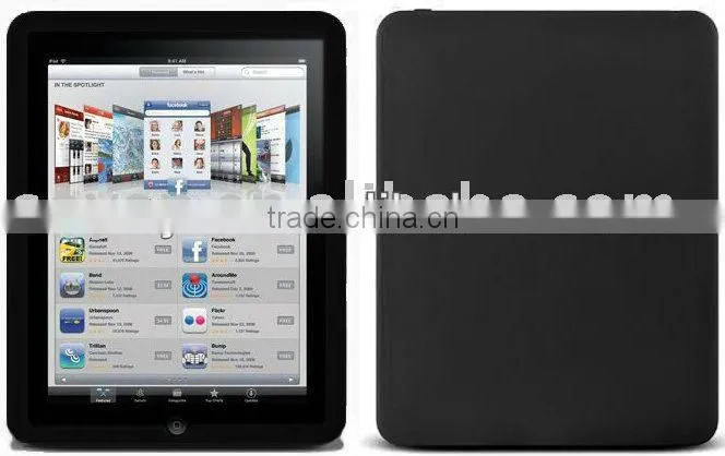 cute silicone case for ipad, pc laptop shockproof silicone case