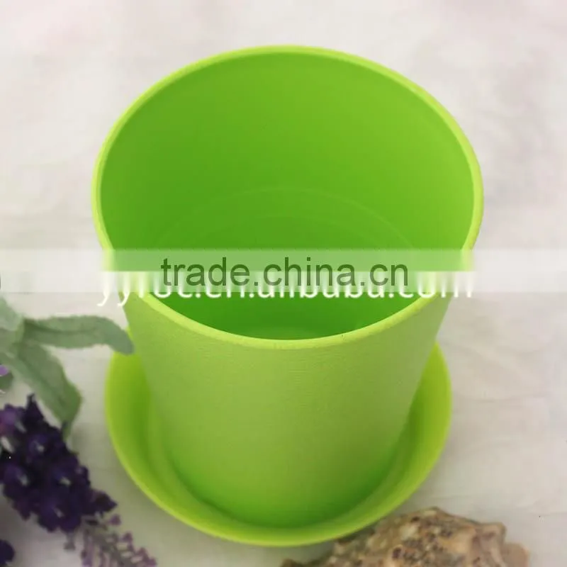 Gardening decoration circle plastic flower pot