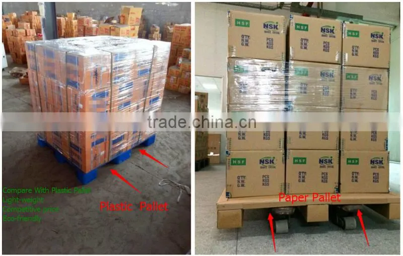 Single faced 2 way euro style custom size Honeycomb paper pallet ideal for one time use pallet