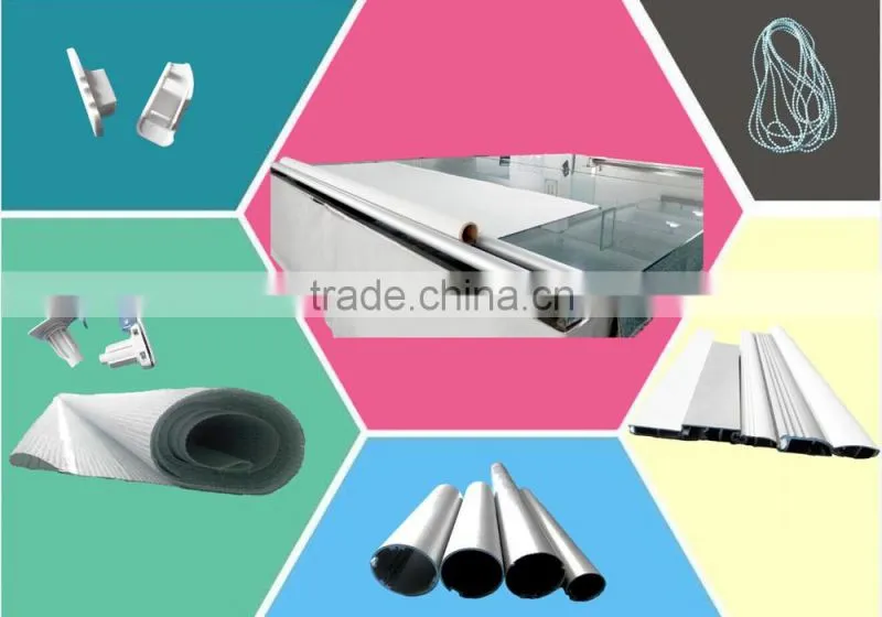 2016 hot sale100% polyester blackout double roller blind curtain