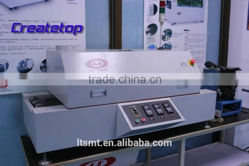 LT-C3 desktop reflow oven for Red adhesive/glue curing and drying products (mini reflow soldering)