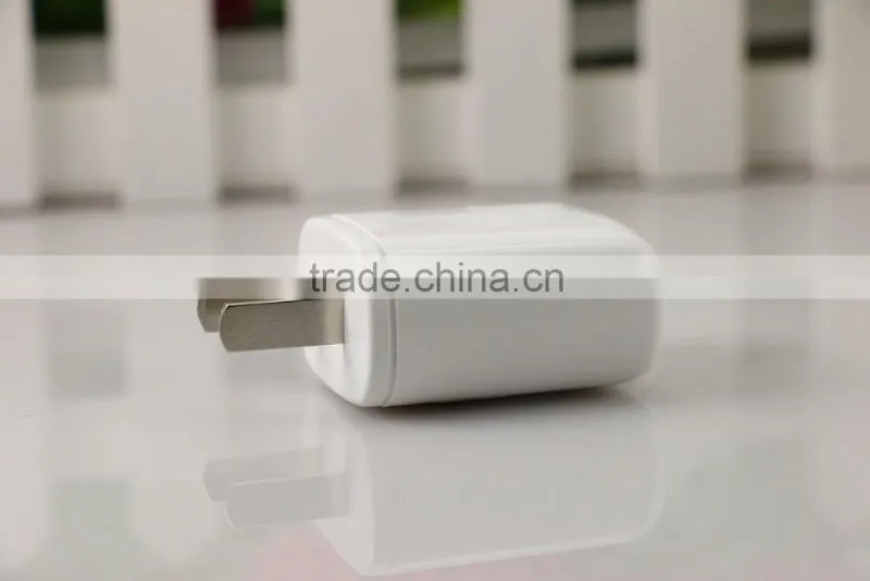 white USB wall charger flat USB home charger