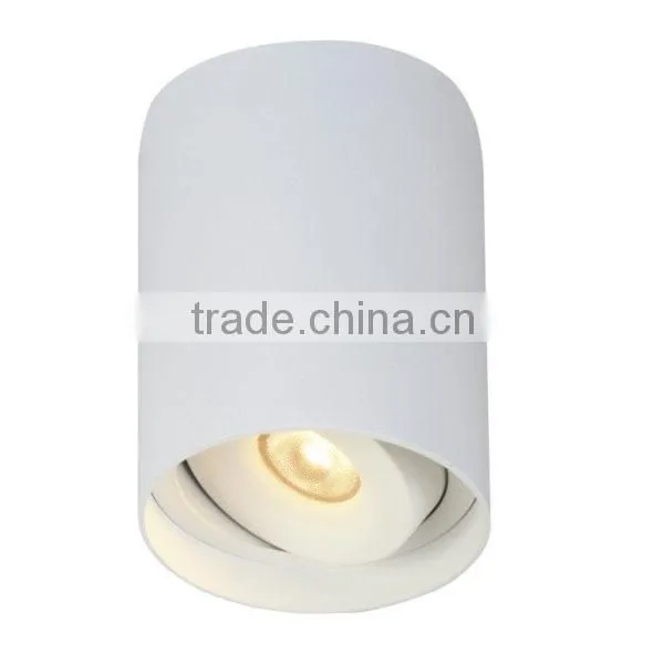 8W Adjustable high quality Dimmable COB led ceiling surface light with HEP driver