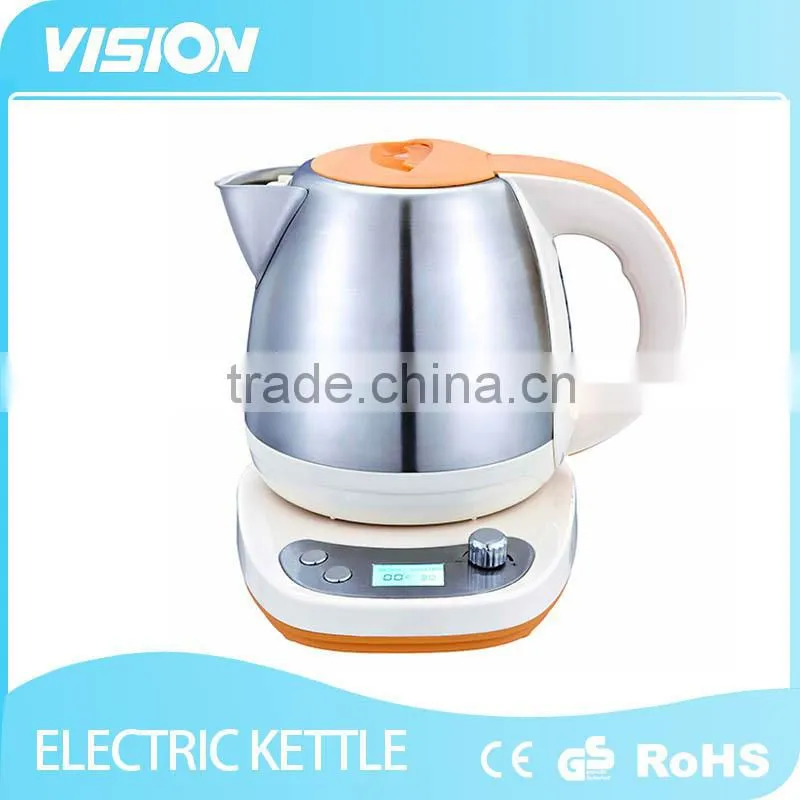 WX-8868T 1.0L Digital control Stainess Steel Electric Kettle