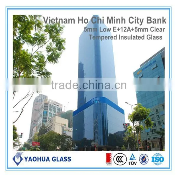 china famous brand yaohua frosted glass acid etching glass