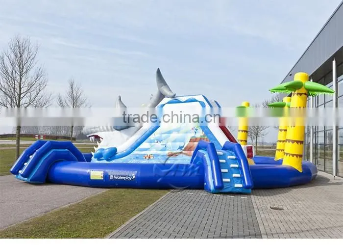 New product PVC giant water park slides inflatable water slide for sale