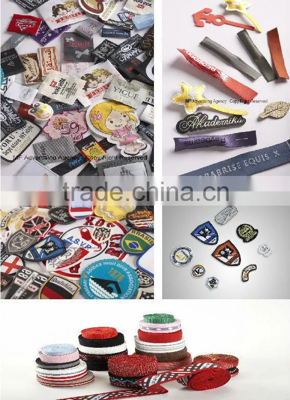 Fashion Customized Embroidery label/2014 High Quality Custom Embroidery patch