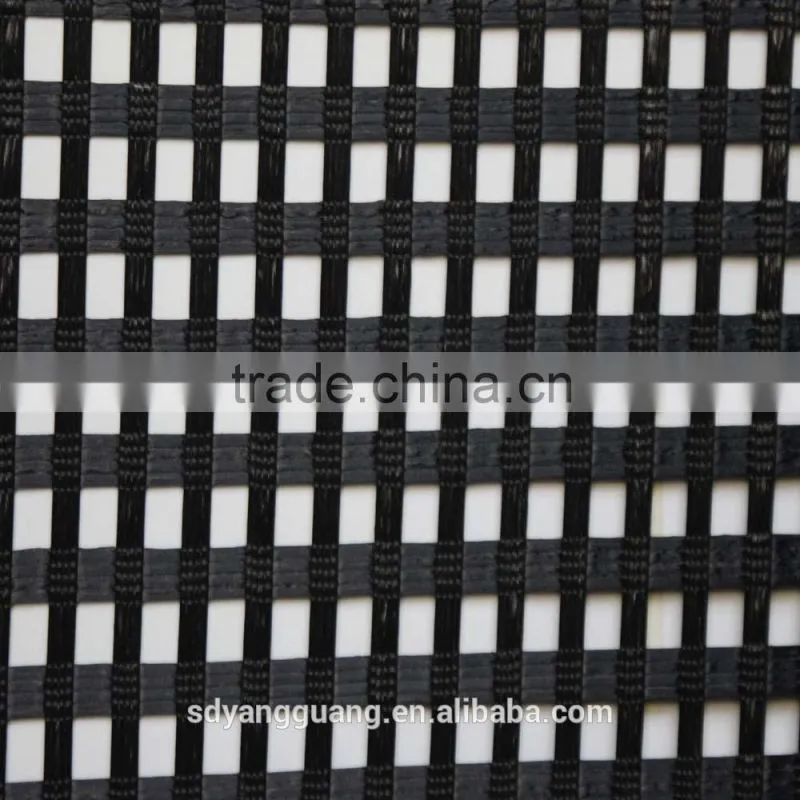 800-800KN/M drainage protection kintted polyester geogrid
