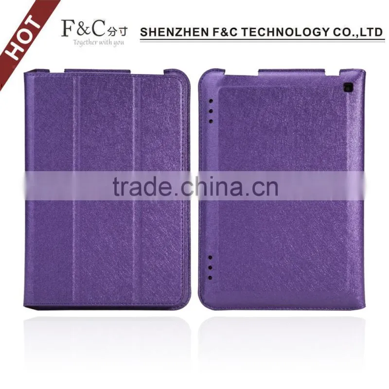 Ultra-thin PU three folding kids friendly case for Amazon Kindle Fire HD 7 cover