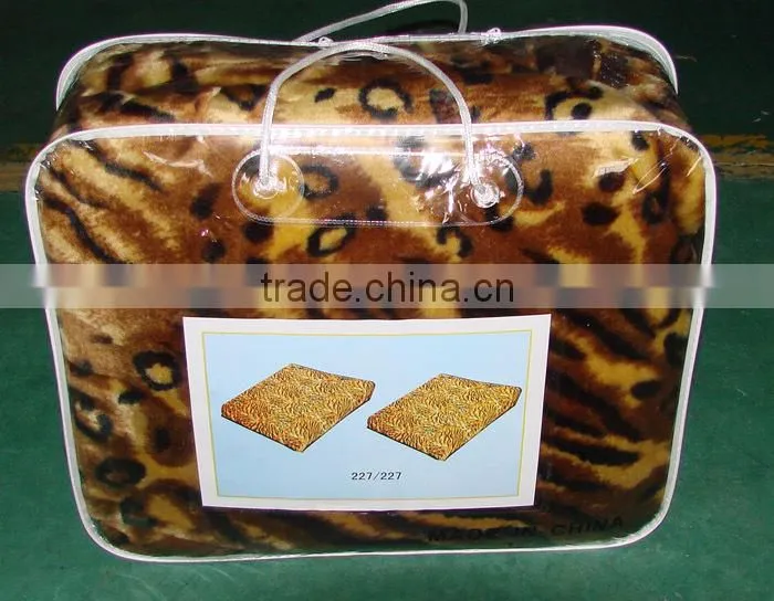 1Ply Printed Raschel Blanket/Korean Mink Blanket