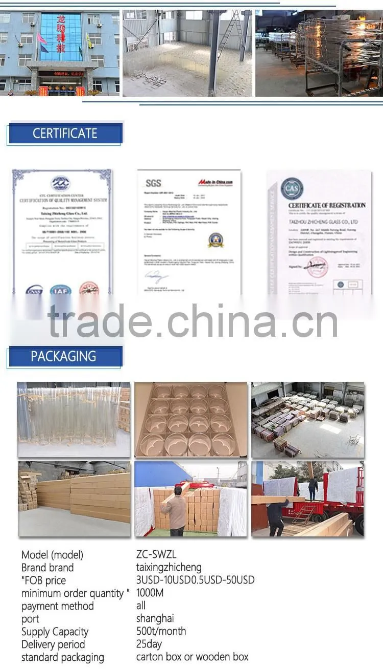 high heat resistant double vacuum borosilicate tube