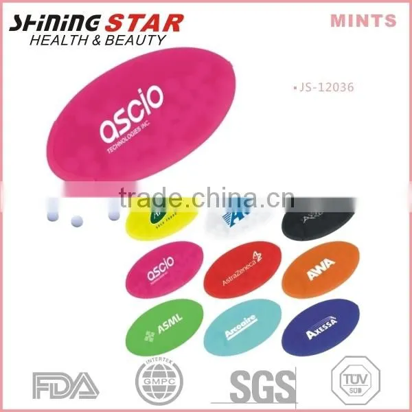 Various colors boxed breath mints