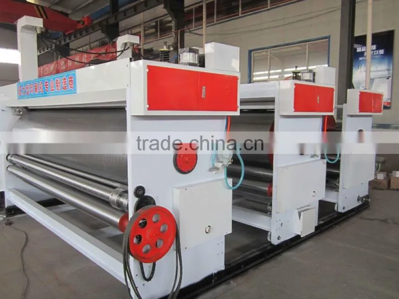 Full automatic high speed flexo ink prirnter slotter die cuttemachine, packaging for corrugated carton box