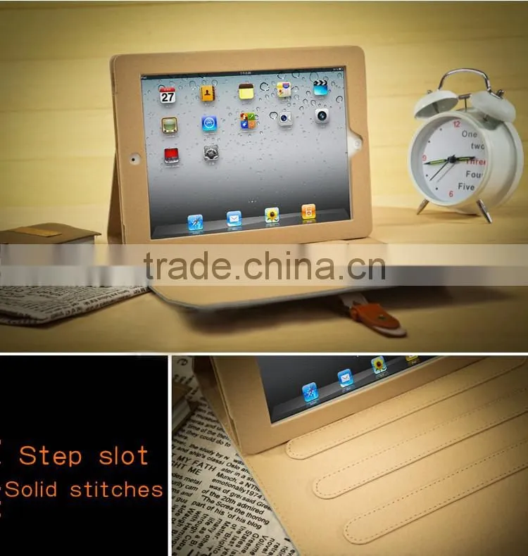 The Cheapest Protective Case for iPad mini,for Tablet PC Colorful Leather Case
