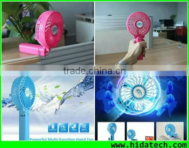 Shenzhen 2200Mah Mini Rechargeable Handy Fan Portable Fan