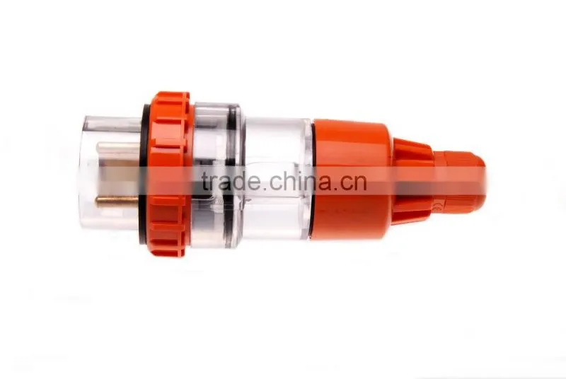 Three Phase 5 Pin Straight Plug 32A