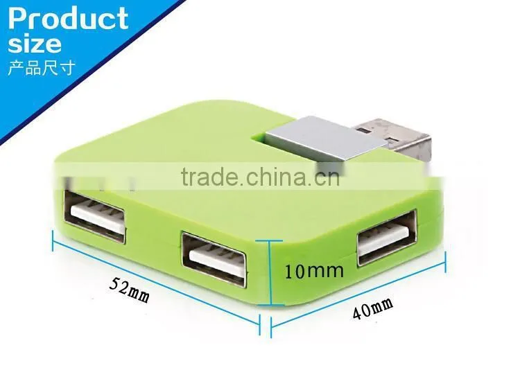 Wholesale mini 4 port 2.0 hub computer mouse usb hub