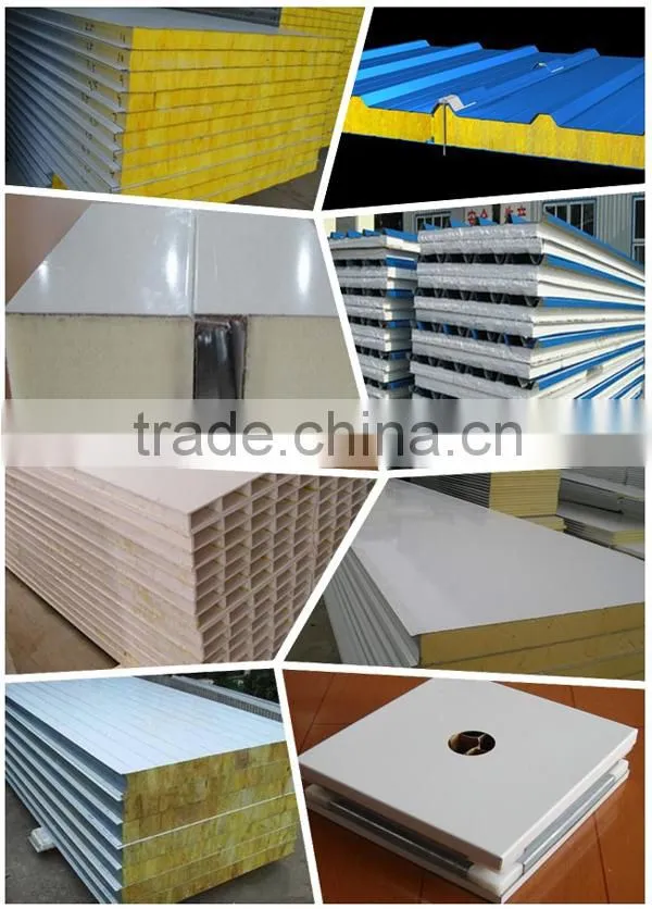 Fireproof wall rockwool m2 price sandwich panel