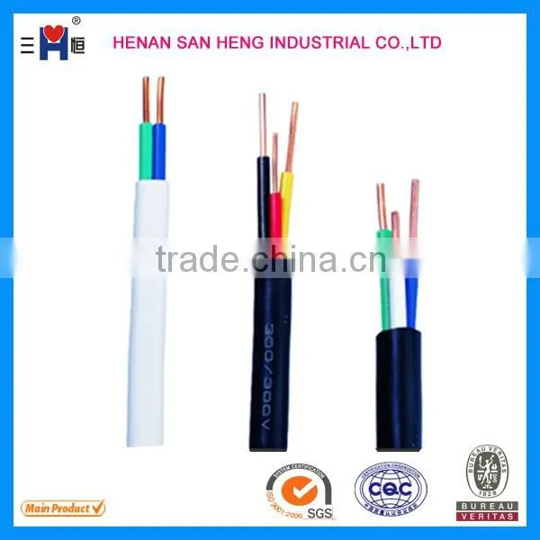 china copper cable,electric wire BVVB/BVV