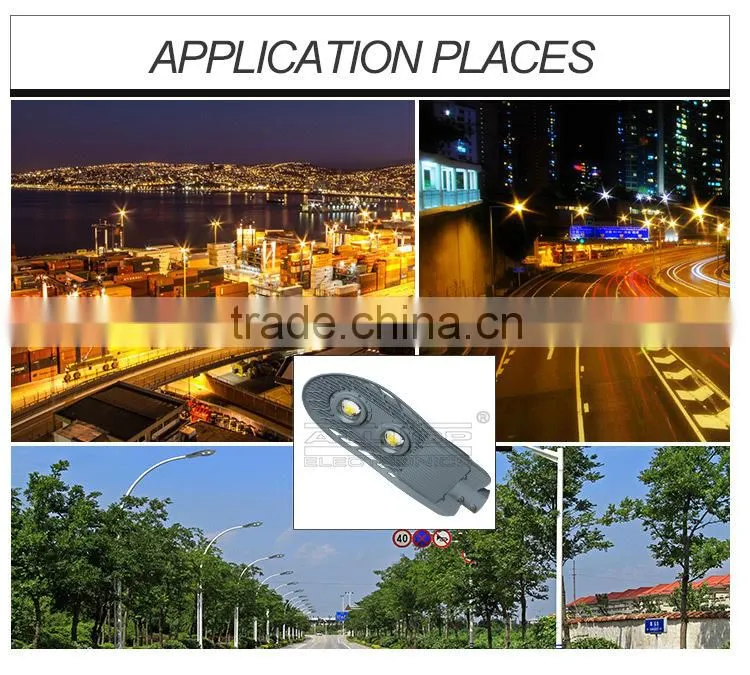 IP67 waterproof bridgelux cob 80w energy saving led street lights
