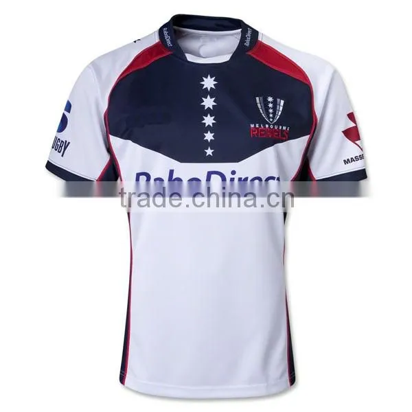 Authentic national rugby jerseys with custom logos
