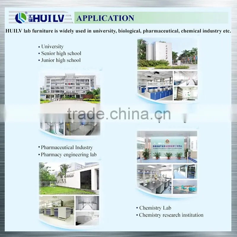 Excellent chemical resistance laboratory wall bench