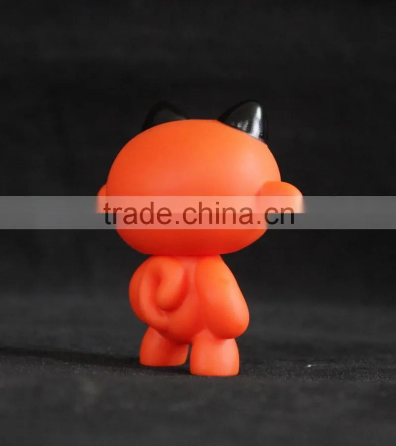 3d Plastic Vinyl Monster Cartoon Figure