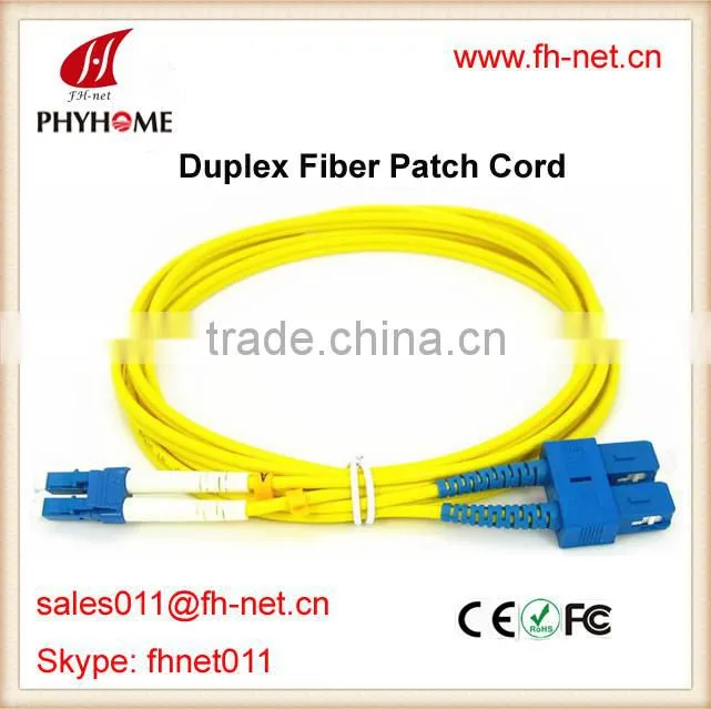 Duplex Fiber Patch Cord SM/MM SC-LC