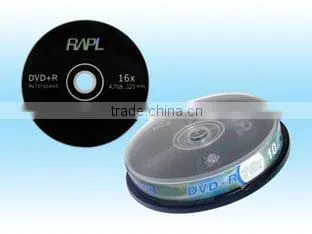 blank DVD+R 4.7GB 8X/16X
