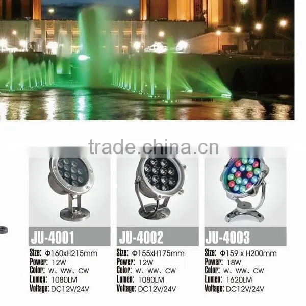 Completely Waterproof 9w led submersible light/led diving light