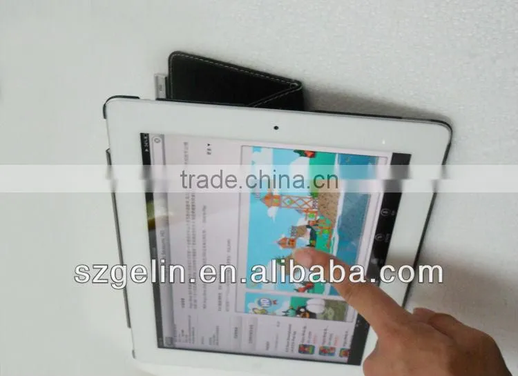 protective pu leather case for apple ipad 2