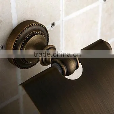 Antique Brass Wall-mounted Toilet Roll Holder BA2015