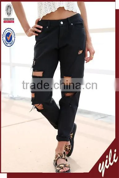 women rib waisted casual pants 100% rayon print trousers tropical floral ninth pants